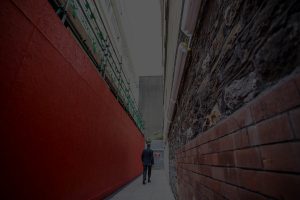 Cardiff alleyway