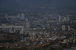 Cardiff city centre